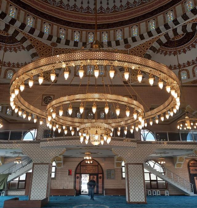 LED'li Geniş Kutulu Motifli  &Ccedil;ap 500&nbsp;cm