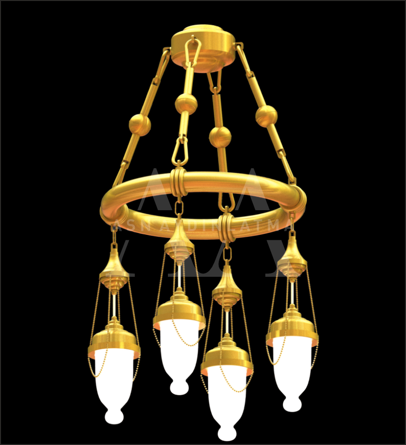 Borulu Osmanlı Model Avizeler 40 cm &Ccedil;ap